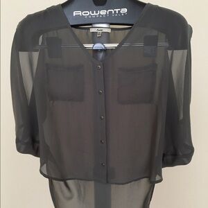 3 for $15! Olive Papaya short sleeve shirt, S